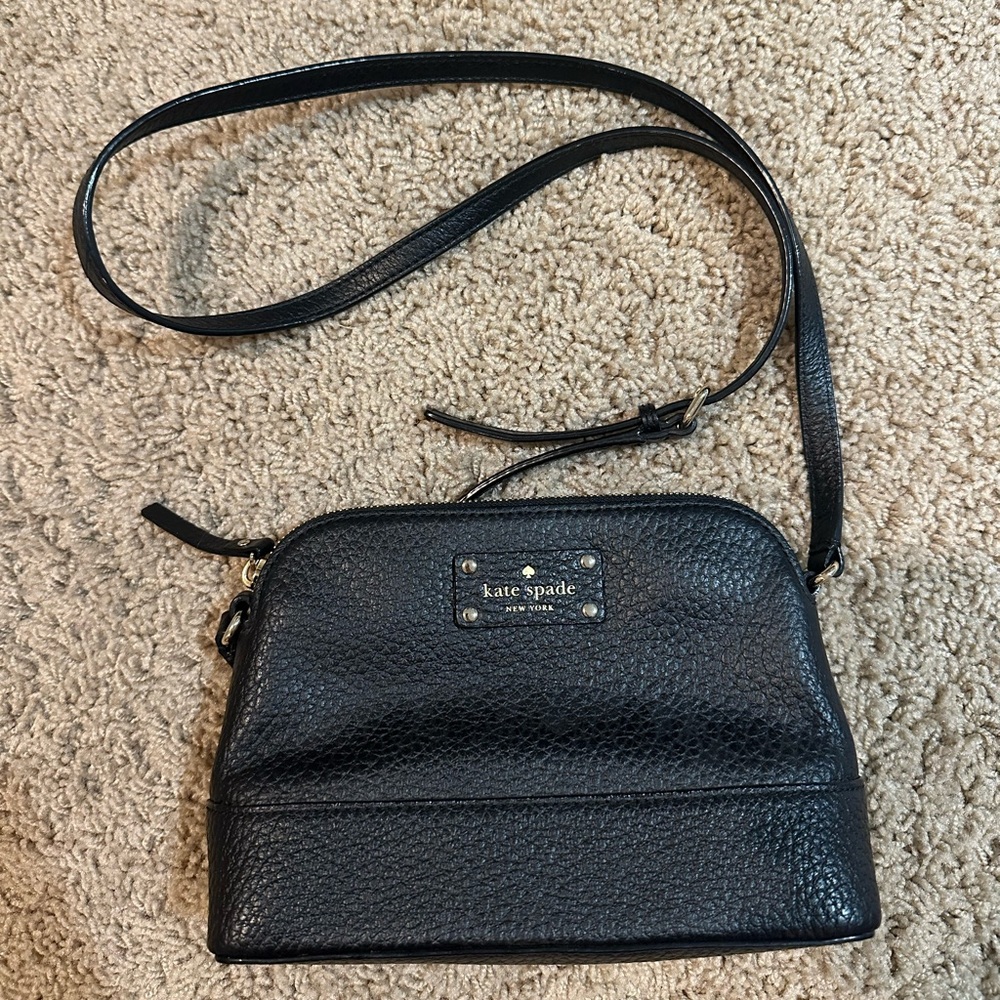 Kate Spade Elegant Black Crossbody Bag